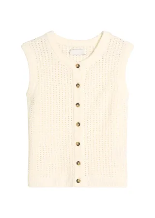 Marc OPolo DENIM - MTDWK_Cardigans Creamy White - Gr. - S