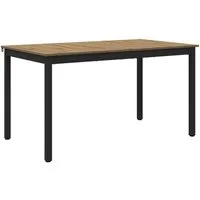 vidaXL Esstisch Esstische 140 x 80 x 75 cm METALL Rechtwinklig (1-St)