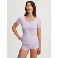 CALIDA Unterziehshirt Natural Comfort mit Rundhals und reduzierter Pillingbildung