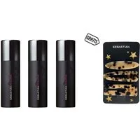 Sebastian Professional Haarspray Re-Shaper Strong Hold Haarspray 3x 50 ml + Haarspangen
