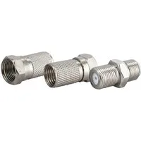 Schwaiger KVBS70 531 TV-Adapter F-Stecker zu F-Buchse