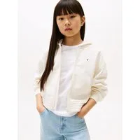 Tommy Hilfiger Kapuzensweatjacke TOMMY PUFF PRINT ZIP THRU HOODIE für Kinder bis 16 Jahre, Druck auf der Kapuze