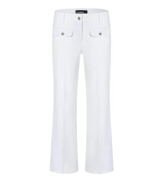 CAMBIO - Farah patched pocket pure white - Gr. - 29