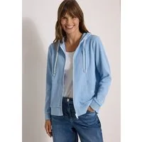 CECIL Cardigan mit Kapuze mit Tunnelzugband
