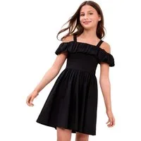 LIPSY Partykleid Lipsy Skaterkleid mit Bardot-Ausschnitt (1-tlg)