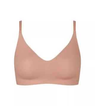 sloggi - sloggi ZERO Microfibre 2.0 Bralette cameo brown - Gr. - XS