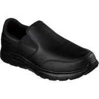 Skechers FLEX ADVANTAGE SR Berufsschuh Slipper für Gastronomie, Pflege, Krankenhaus mit Stretcheinsatz