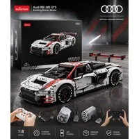 RASTAR Rastar 99300 Audi R8 LMS GT3 Baustein Set 3314 Teile RC Version Konstruktions-Spielset, (3314 St)