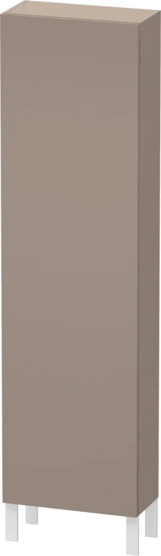 Duravit L-Cube Hochschrank Basalt Matt 500x243x1760 mm - LC1171L4343 LC1171L4343