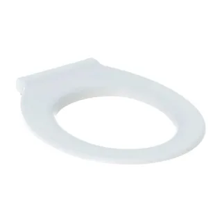 Geberit Renova Comfort WC-Sitzring 500680011 weiß, barrierefrei, antibakteriell, Befestigung von oben