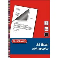 Herlitz Notenblock Kohlepapier A4 VE=25 Blatt