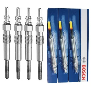 4 Bosch Gl?hkerzen GLP003 Audi A4 Ford Galaxy Opel Vivaro Seat Ibiza II VW