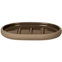 blomus Seifenschale -SONO- Elegante Seifenschale: Minimalistisches Design, Soft-Touch, Breite: 10 cm, aus Keramik, Soft-Touch, Keramik, Pflegeleicht, Stilvolles Design, 10x13cm