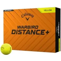 Callaway Golfball Callaway Golfball Warbird Distance+ Gelb 1 Dutzend