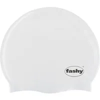Fashy Badekappe Fashy - Silikon Badehaube Badekappe Sporthaube Damen Herren Weiß