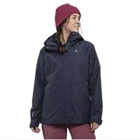 Schöffel 3-in-1-Funktionsjacke 3in1 Jacket Style Okere WMS (Set, 2-St) mit herauszippbarer Fleecejacke, hochschließendem Kragen, atmungsaktiv