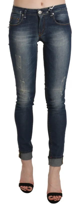Abgetragenen Skinny Jeans Pan71223