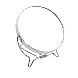 Doppelter Metallspiegel X3 Mit Klappstütze 12,2 Cm 1 Einheit