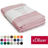 s.Oliver Duschtuch s.Oliver, Premium Qualität, 600 gr/m², auch als Sets erhältlich, Walkfrottier (1-St), große Farbauswahl, auch als Handtuch, Waschhandschuh, Gästetuch