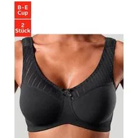Nuance by Lascana Soft-BH (Packung, 2 Stück) ohne Bügel, Baumwoll-Qualität – auch ideal für große Größen