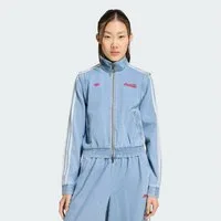 adidas Originals Trainingsjacke ADIDAS X COCA-COLA FIREBIRD REG DENIM TRACK TOP (1-St)