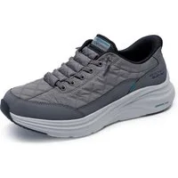 Skechers CONTOUR FOAM Slip-On Sneaker Slipper, Schnürschuh in veganer Verarbeitung, Cozy Fit™-Komfort