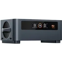 OSCAL Stromerzeuger Mikro-Wechselrichter PowerMax 2400Pro Powerstation 2016Wh, 2,4 in kW, Trennbar/mit Stereo/Strom ins Netz rückspeisen/16 Anschlüsse