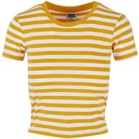 URBAN CLASSICS T-Shirt Urban Classics Damen Ladies Short Striped Tee (1-tlg)