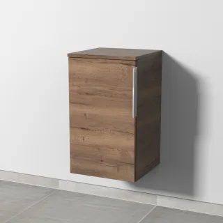 Sanipa 3way Unterschrank mit 1 Tür, Eiche-Tabak, UM13850 UM13850