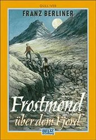 Frostmond über dem Fjord
