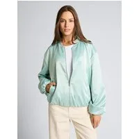 TOM TAILOR Sommerjacke Jacken Satin Blouson Jacke mit Bomberkragen