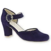 Hirschkogel Trachtenpumps - SOPHIA - dunkelblau, helltaupe Pumps
