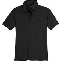 redfield Poloshirt Poloshirt Piqué Übergröße schwarz Redfield Ralph