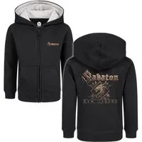 Metal Kids Kapuzensweatjacke mit Sabaton (New Legend) Aufdruck für Kinder (2–14 J)
