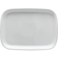 Thomas Porzellan Servierplatte Thomas Trend Weiss Servierplatte eckig 33,5x24,5 cm, Porzellan, (1 Servierplatte)