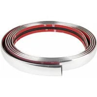 EUFAB Metallschild EUFAB Zierleiste universal Chrom 2,45m x 21mm
