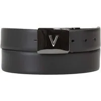 VALENTINO BAGS Ledergürtel Plaque Buckle Belt aus echtem Leder