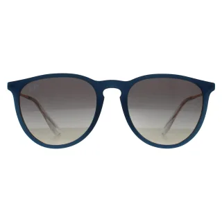 Ray-Ban RB4171 Erika 681311 poliertem Gummi blau Farbverlauf grau Sonnenbrille