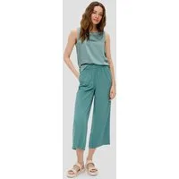 s.Oliver Culotte Hose Culotte-Hose aus Viskose mit Wide Leg