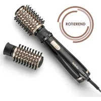 BaByliss Warmluftbürste BaByliss Big Hair 1000 Warmluftbürste rotierend, AS962E, Rotierender Rundbürstenföhn mit Ionen, 2 Aufsätze für Volumen, 1000 W