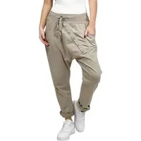 Mississhop Boyfriend-Hose Damen Baumwollhose Hose Sweatpants Jogginghose Baumwolle M.295
