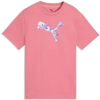 PUMA T-Shirt GRAPHIC FLORAL CAT TEE G Regular Fit, für Jugendliche, Rundhalsausschnitt