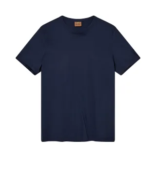 mos mosh gallery - MMGPerry O-Ss Tee indigo blue - Gr. - S