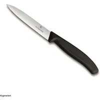 Victorinox Gemüsemesser Gemüsemesser 10cm-Klinge glatt, Küchenmesser gerader Schliff ergonomischer Griff