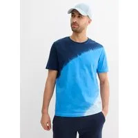 bonprix T-Shirt regular fit Passform, aus Baumwolle, mit Farbverlauf, Kurzarm-Design