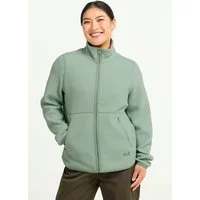 Jack Wolfskin Fleecejacke LITE CURL FZ W Hochflorige Fleecejacke, Mesh-Futter, 2-Wege-Reißverschluss