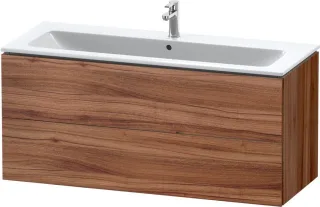 Duravit L-Cube Waschtischunterbau wandhängend Nussbaum Matt 1220x481x550 mm - LC624307979 LC624307979