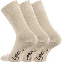 TippTexx 24 Komfortsocken 6 Paar Bambus Socken, DIE Geruchs-Killer, Bambussocken mit Komfortbund (Set, 6 Paar) handgekettelt, Spitze und Ferse verstärkt