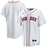 Nike Baseballtrikot Nike Trikot Boston Red Sox Official Replica Home