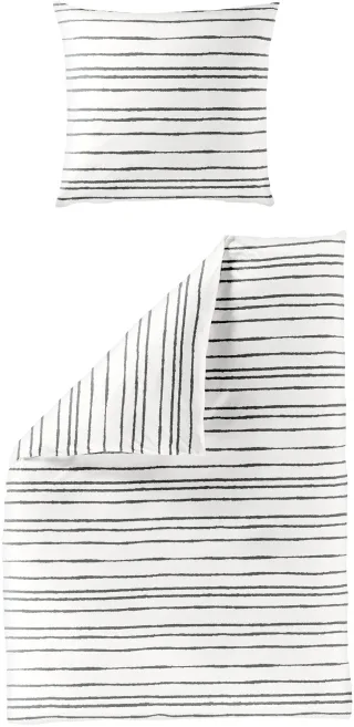 BIERBAUM Bettwäsche "3788" 2 Stk. Renforce, 100 % Baumwolle, pflegeleicht